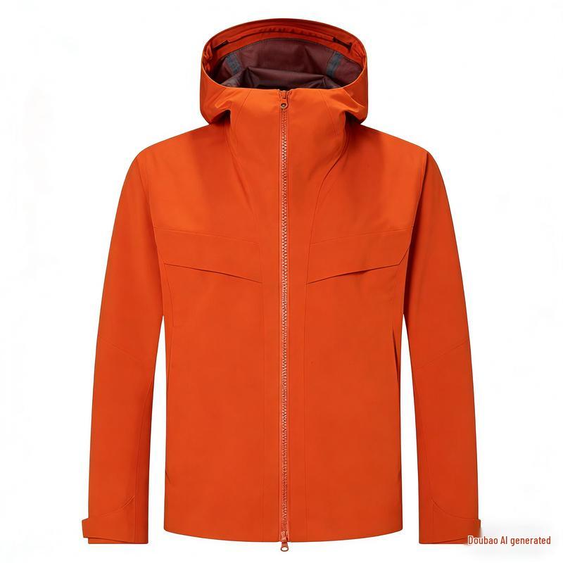 PERFEITO CRIATIVO Unisex Hardshell Windbreaker -D L