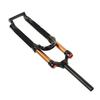 Garfo de Suspensão a Ar para Bicicleta 26pol Tubo Reto Trava Manual Garfos Dianteiros de Mountain Bike Amortecedor Dianteiro de Bicicleta