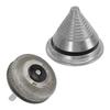 Mower Balancer Sharpener 100 Grit Field Mower Grass Cutter Replacement Parts for Electric Hand Drill
