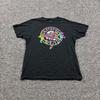 Grateful Dead Psychedelic Dancing Bears Graphic Black T-Shirt Size Medium Unisex T-Shirt