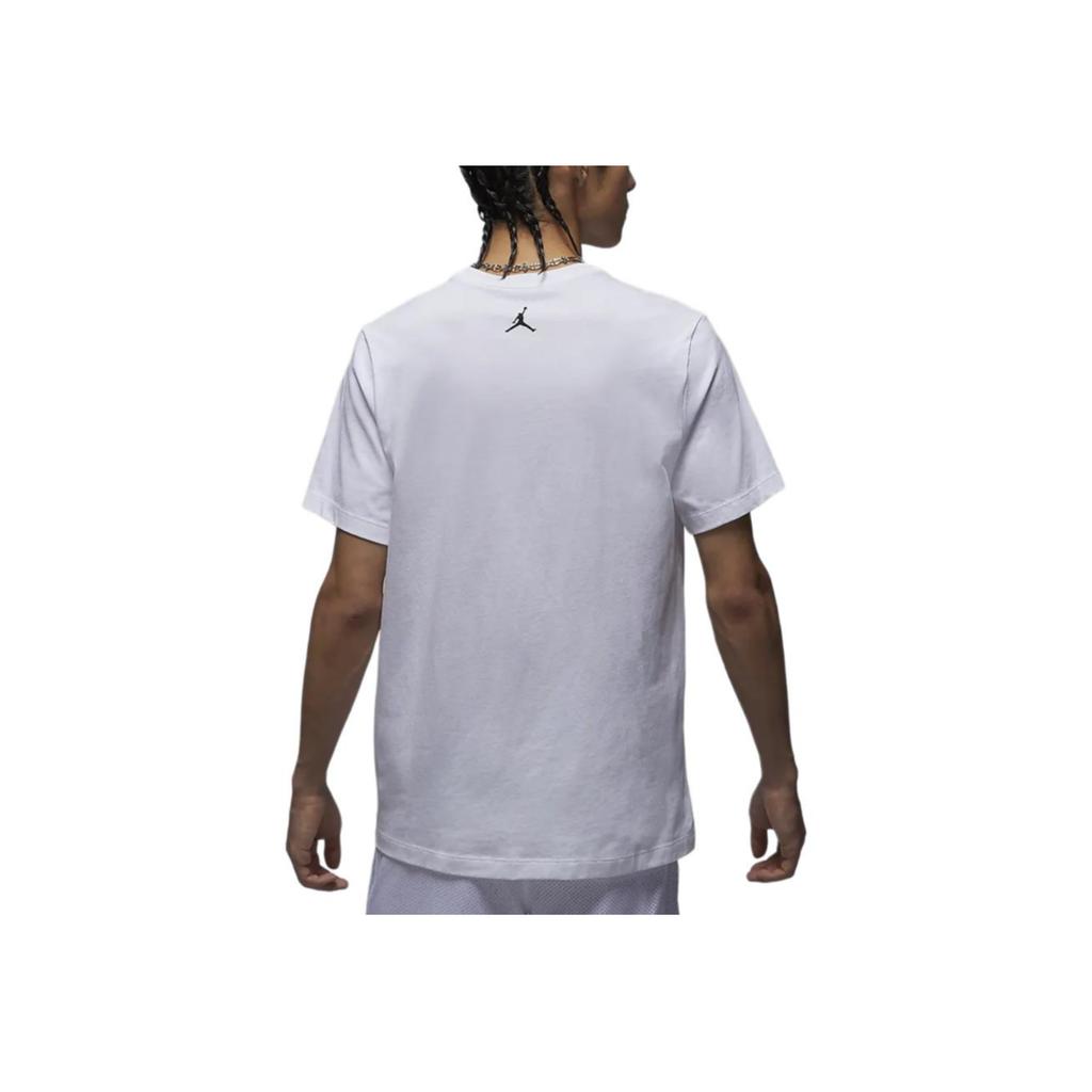 Jordan MVP Comfortable Soft Casual Sports Short Sleeve T-Shirt Men Tops White Black FZ1920-100