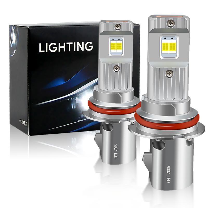 

2PCS For Nissan Versa Note 2014-2019 LED Car Headlights 9007 HB5 Lamp for Auto 6000K Super Bright Bulbs Automobile Accessories