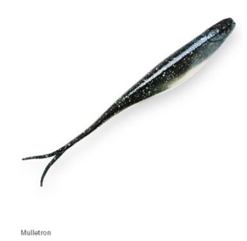 Zman Soft Lure Jerk ShadZ Scented 7 Inch 4/Pack Mulletron (2253)