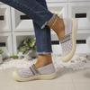 Mesh-panel Open-toe Casual Shoes for Women - Soft Sole with Anti-slip Properties