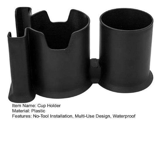 Soporte para Vasos de Paddleboard 2 en 1 Soporte para Bebidas y Teléfono con Fijación de Cuerda