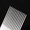 Aluminum Fork Comb Men Personal Grooming Wide Teeth TangleFree Styling Travel Friendly Accessory