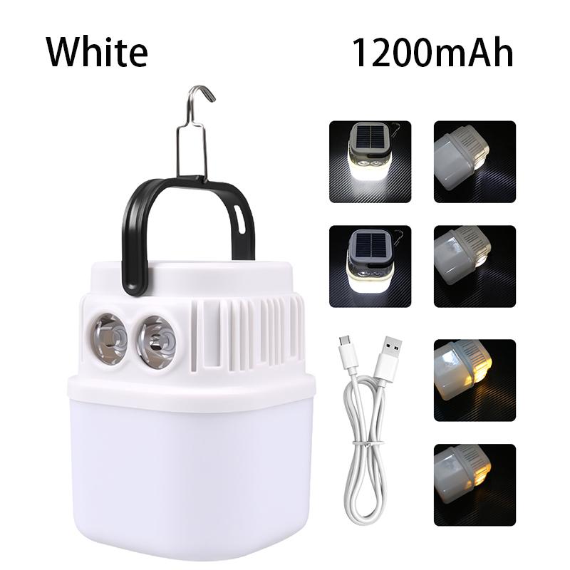 Portable Solar-Powered Camping Lantern,Multi- Lighting Modes,Power Bank,Hook,Outdoor,Camping,Fishing,BBQ,Reading,Emergency Light