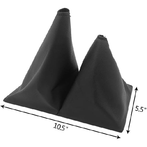 

Tokinng Manual Shift Boot Cover Shifter, 10.5 Shift Knob Boot Dust Cover Black Fits for Toyota 4Runner Pickup 4x4 5spd 1984-1989