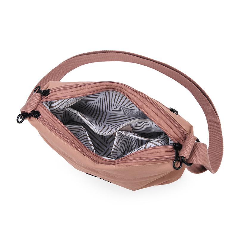 Women's Shoulder Bag Lightweight Large Capacity Multi-compartment Nylon Crossbody Bag