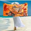 Personalized customized proof beach towel with Animal Crossing  pattern - soft, absorbent, quick-drying, perfect swimming, camping&bathing