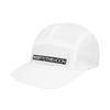 Classic Text One Tone Camp Cap White