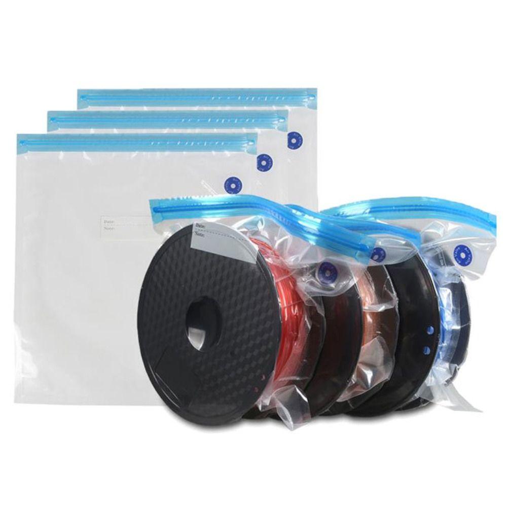 Moisture-Resistant Filament Vacuum Bag Kit Sealed PLA ABS PETG Vacuum Bag  3D Printing Accessories
