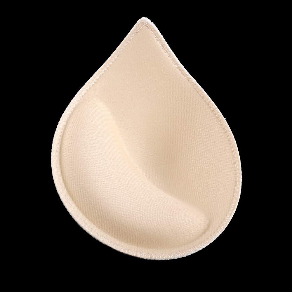 Wkładki miseczki w kształcie serca Wkładki do biustonosza w klatce piersiowej Gąbka wkładki do biustonosza Damskie miseczki w klatce piersiowej Grubsze wkładki w klatce piersiowej