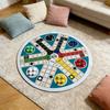 Folding Round 6 Player Flying Chesses Game Set With Colorful Pieces Strategy Toy for Family And Friend Gatherings