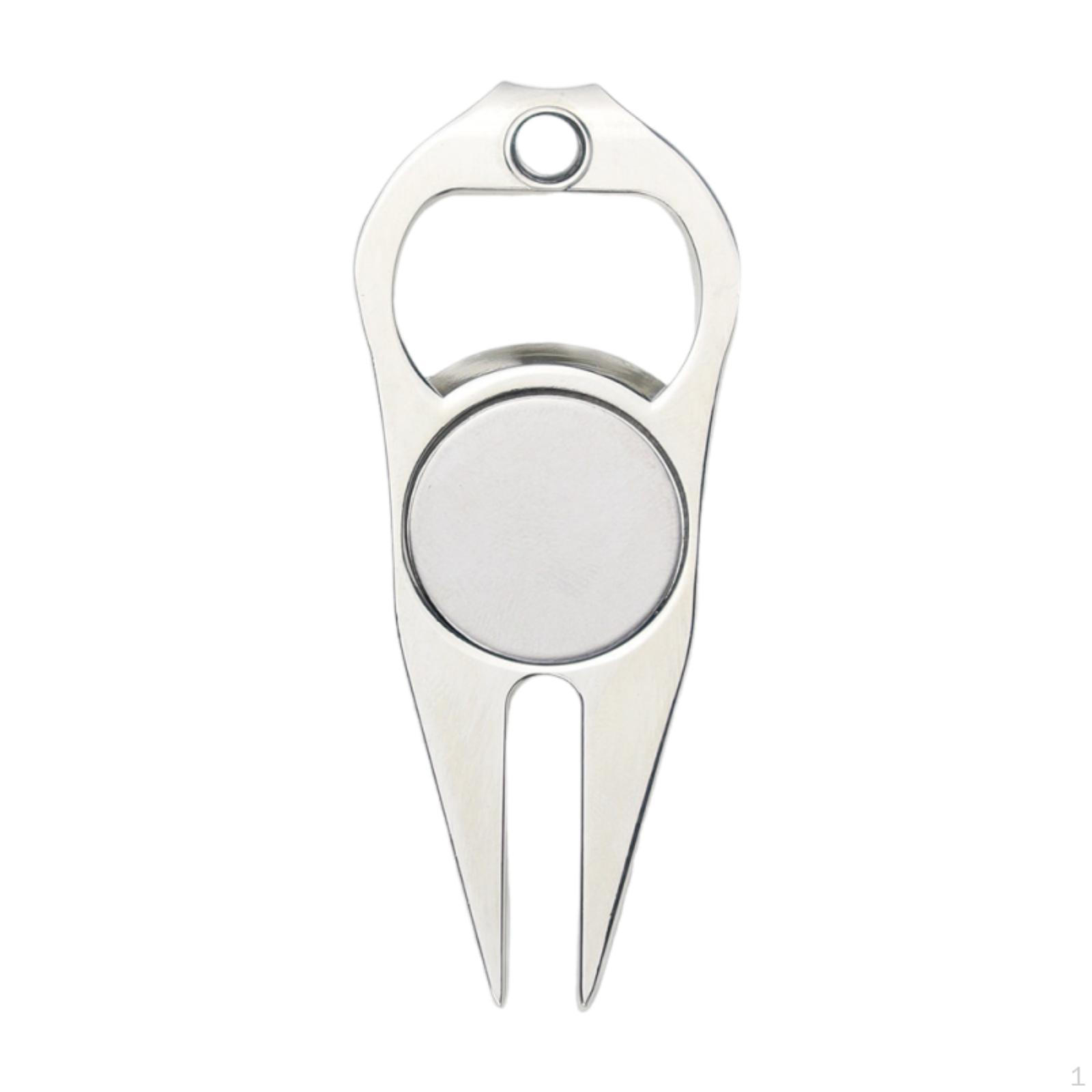 

Инструмент для ремонта, Ремонт дерна, Вилка для гольф-паттинг-грина для активного отдыха серебряный