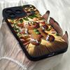 M308 Christmas Angel Eyes Soft Phone Cases for iPhone Samsung Galaxy Xiaomi Rdemi Huawei Honor Infinix Realme OPPO Vivo All Model TPU Case