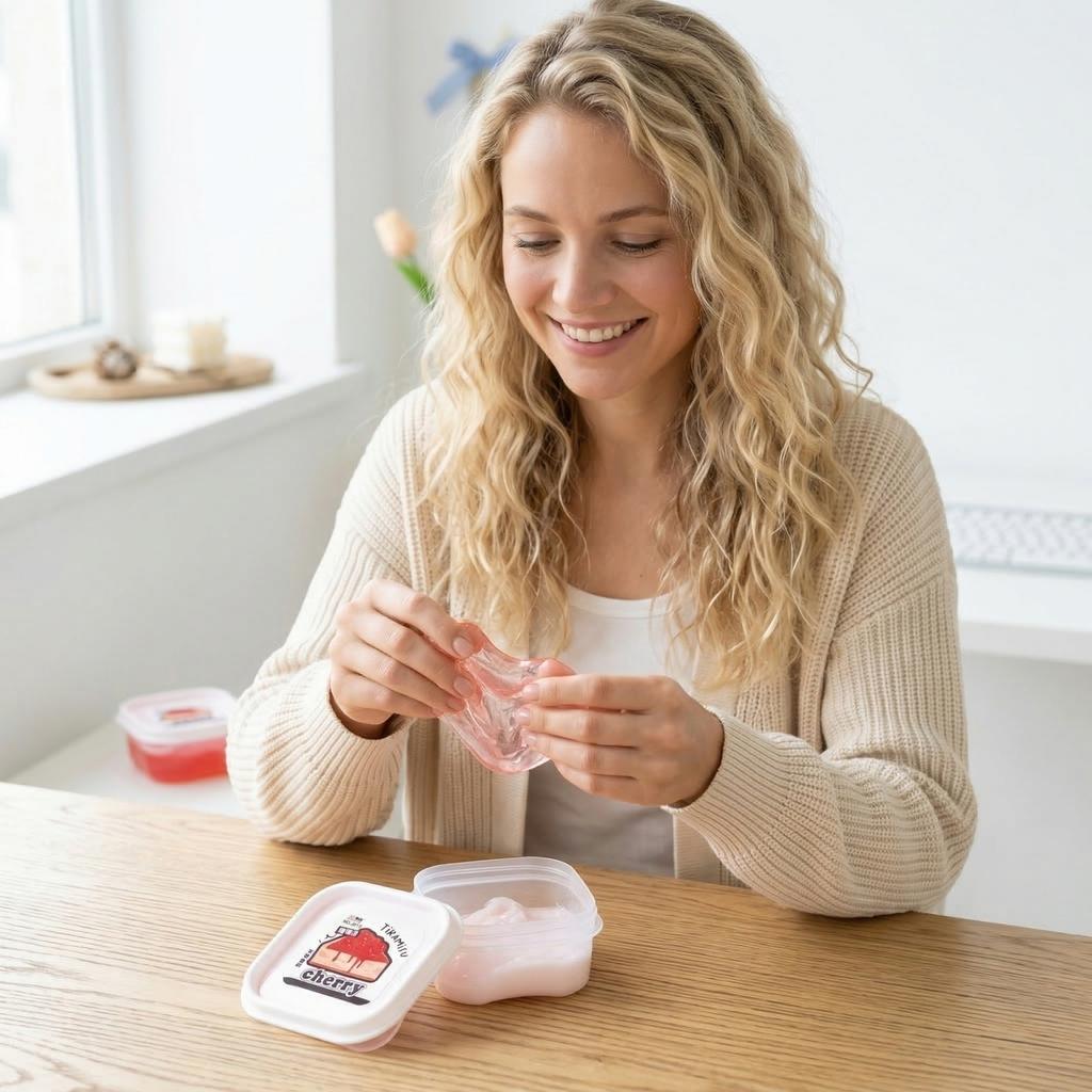 Novel And Unique Stress-relieving Toy For Adults, Crystal Slime, A Great Stress Reliever.
