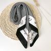 New Women Silk Printed Design Scarf For Women Fashion Neck Tie Hand Bag Foulard Wrist Kerchief Shawl Wraps Hajib Silk Scarves