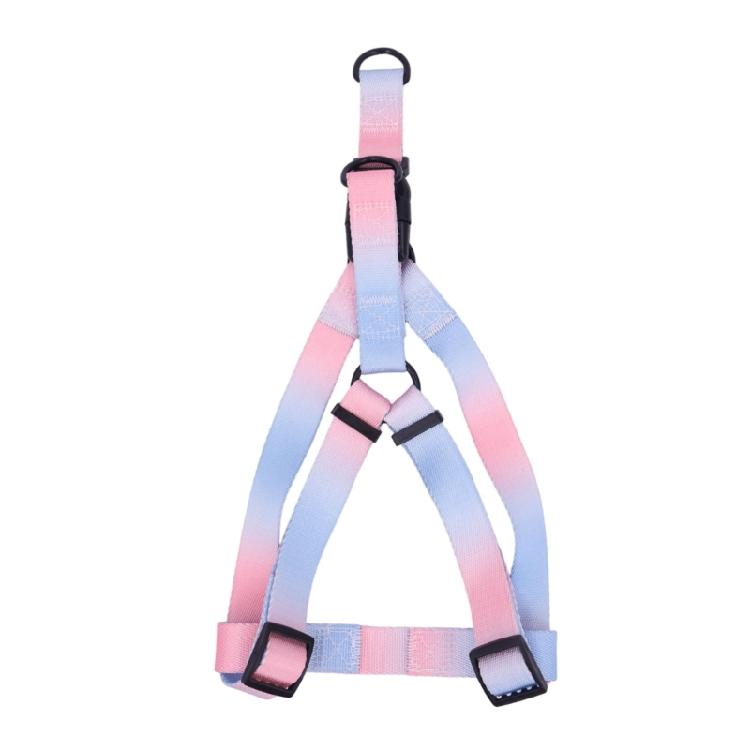 Dogs Harness & Leash Colorful Small Medium Dog Chest Belt Colorful Harness Rope