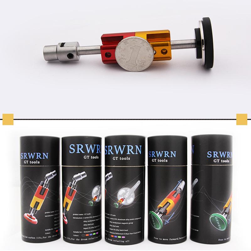 Oyuk Şaft ve T25 Altıgen Anahtar ile Kompakt Bisiklet Çok Amaçlı Aleti