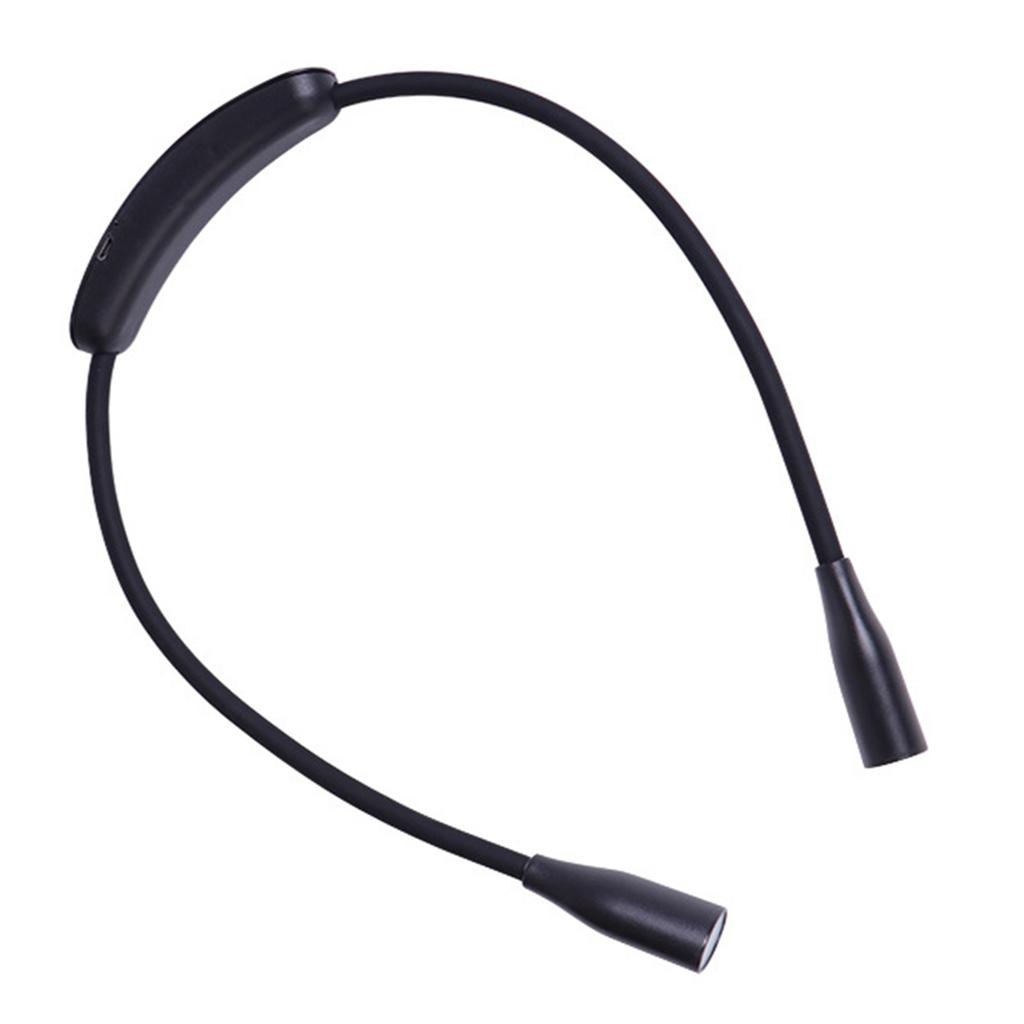 Hands Free LED Neck Reading Lamp 3Brightness Levels Adjustable LED Neck Reading Light Flexible Arms for Bedtime&Travel