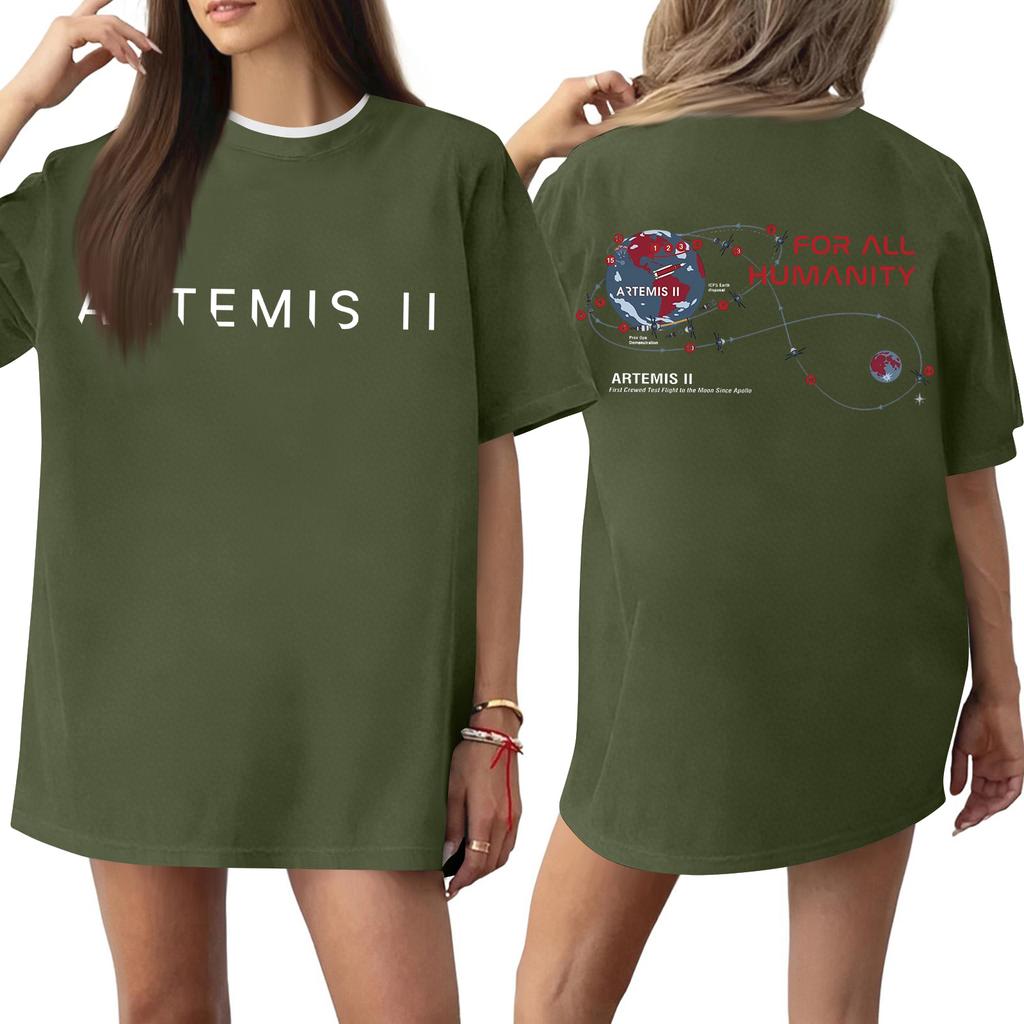 Women's Casual Printed T-Shirt Round Neck Pullover Short Sleeve Top