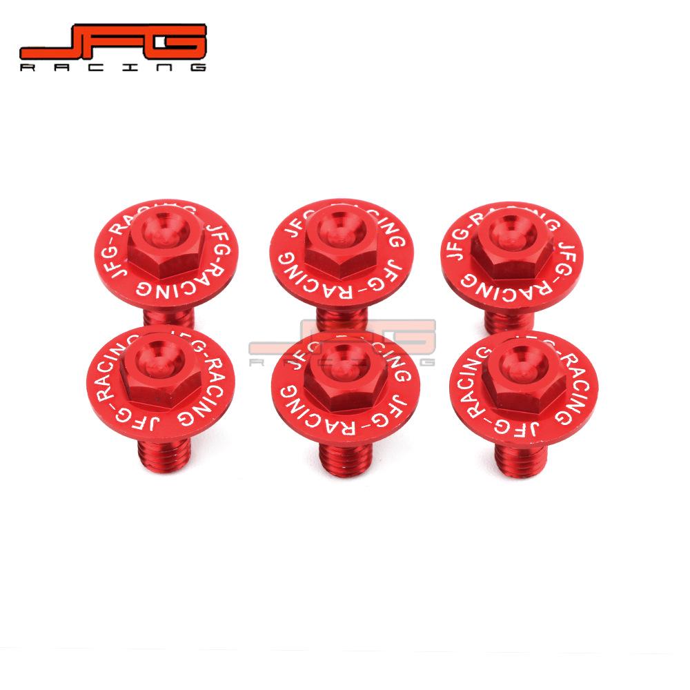 CR125R/CR250R/CRF250R/CRF450R Off-Road Motorcycle Mudguard Screw Kit