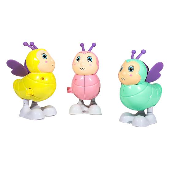 Yousheng Wind-up Jumping Animal Toy Cow Squirrel Dinosaur Rabbit Penguin Chick Monkey Bird Walking Toy Toddlers Educational Interactive Clockwork