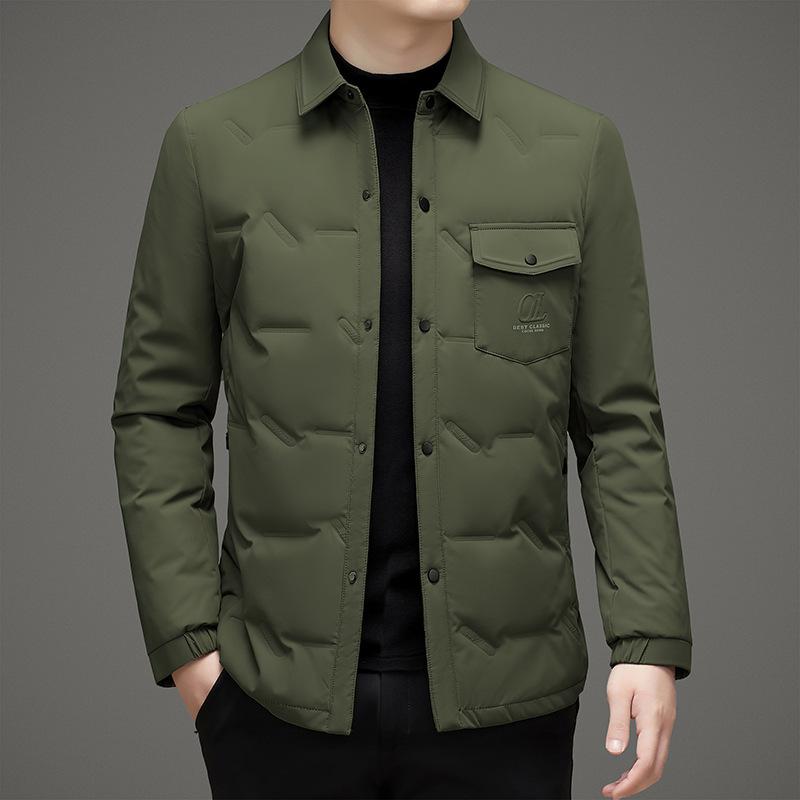 

Осенне-зимняя мужская молодежная короткая модная куртка-пуховик, защищающая от холода и теплая куртка-пуховик 4XL