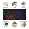Mouse Pad Computer Laptop Pad Desk Accessories Office Pad Keyboard Mouse Pad Game Console Pad Rubber Polygon Multicolored