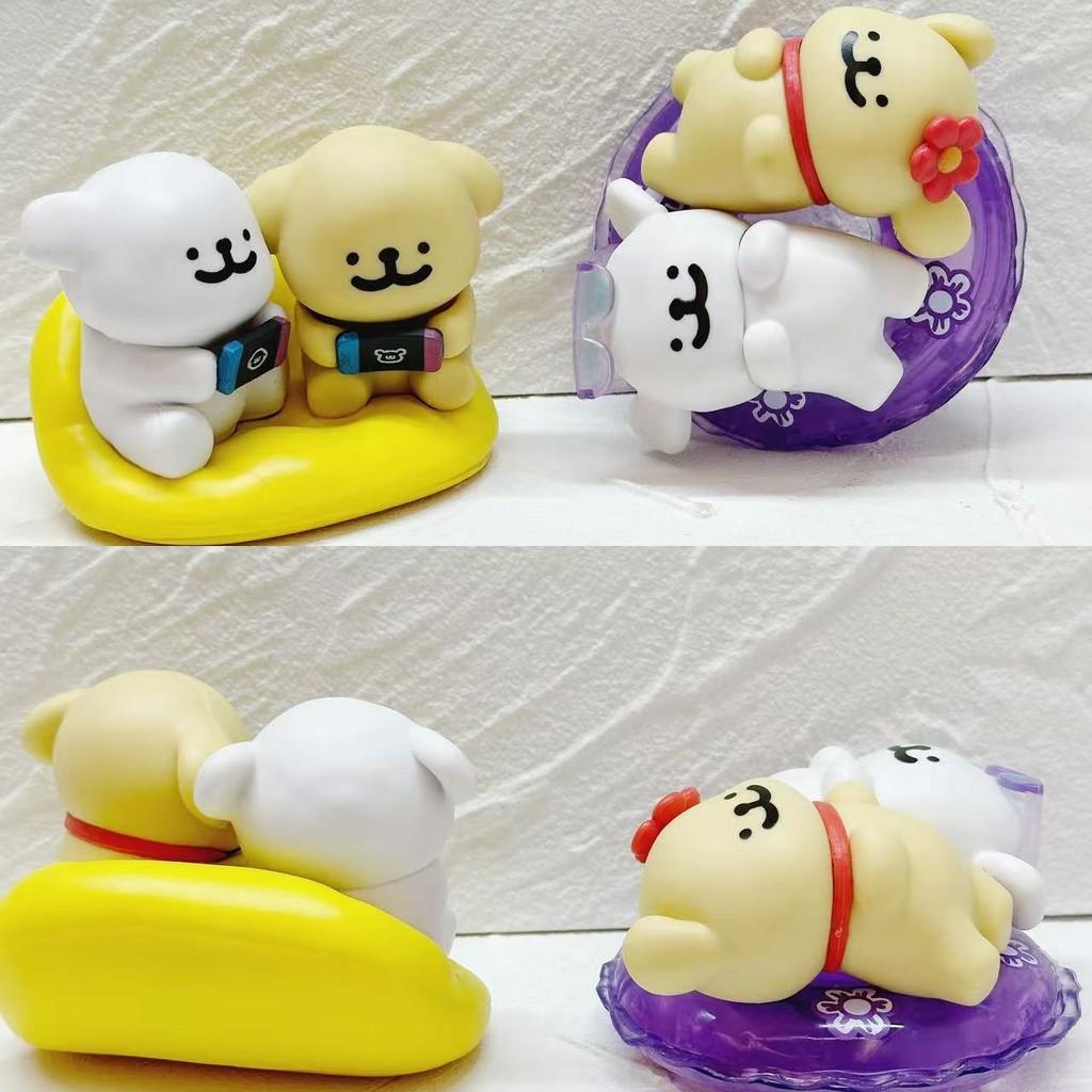 Figure Action Maltese Cartoon Model Toy Decoration Doll Children Ornament Gifts