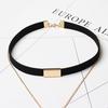 Multi-layer Tassel Velvet Choker, Light Luxury Vintage Neck Collar Jewelry