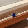 Delicate personality style, cultivate gemstone adjustable ring, fashion niche design sense, light luxury, give girlfriend holiday gifts