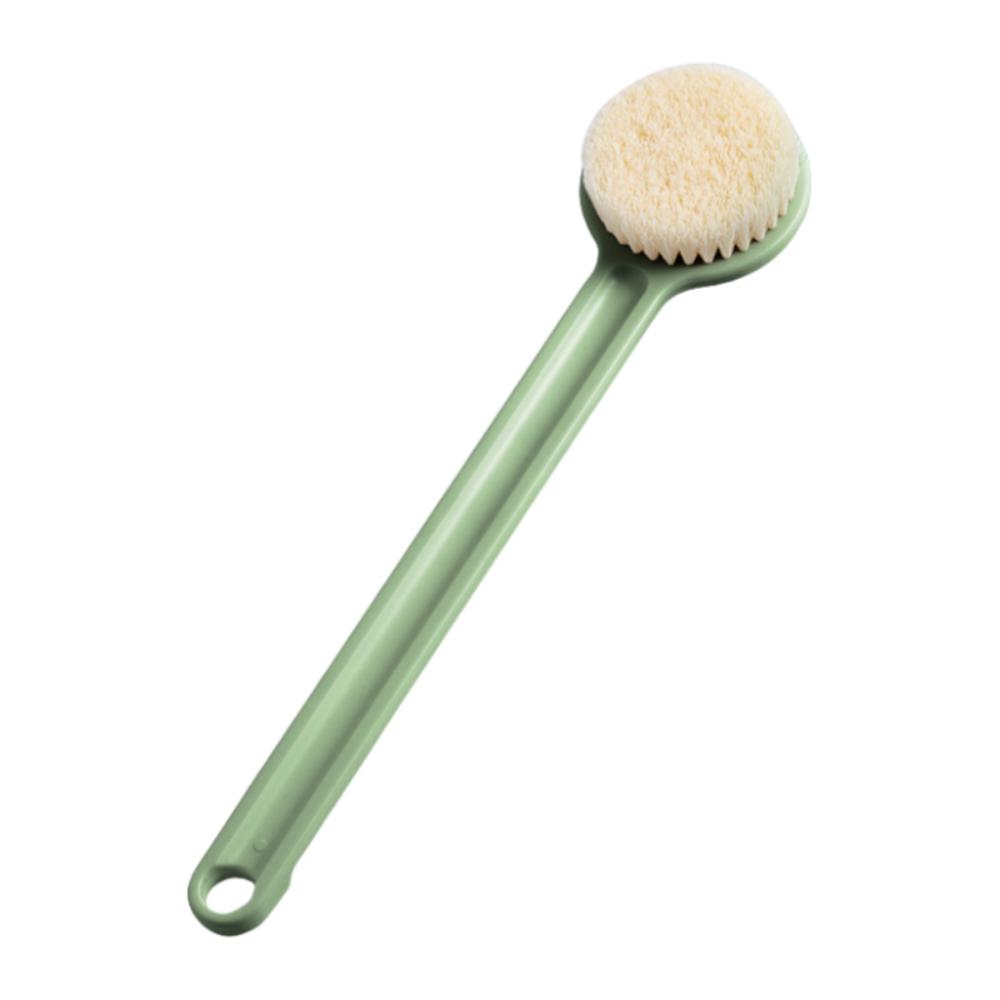 Soft Haired Long Handled Shower Brush Adult Body Rubbing Rich Foam Bath Ball Prsonal Care Cleaning Brush Bathroom Accessories