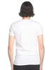 EMPORIO ARMANI One-Point V-Neck Short Sleeve Undershirt [EAU110810CC729] White / 2XL [Parallel Import]