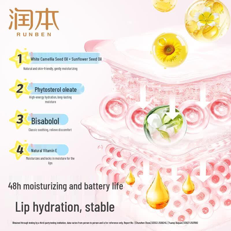 Runben Kids Natural Lip Essence Oil Lip Balm