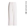 ELLASSAY Women's High-Waist Wide-Leg Cotton Blend Jeans