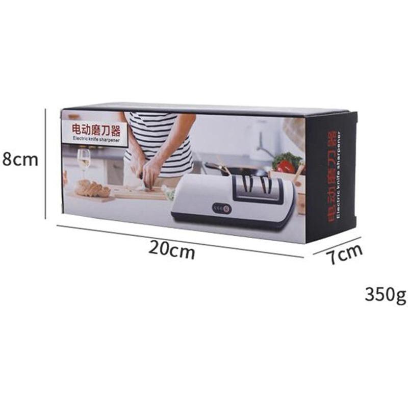 Electric Knife Sharpening Knife Sharpening Tool for Restaurant Shear, white