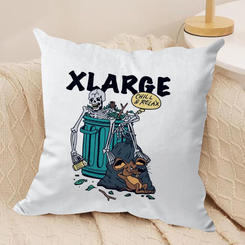 Brand XXlarGEs Cushion Cover Soft Plush Fabric DoubleSided Printed Sofa Cushion Cover for All Seasons Home Decor Gift 30x30cm 12x12in