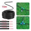 15m Garden Watering Hose PVC Micro Irrigation Pipe 3/5mm 4/7mm 8/11mm 12/16mm Greenhouse Bonsai Irrigation System Sprinkler Tube