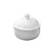 Personal New Bone China Ceramic Stew Pot with Gold Rim