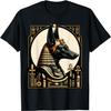 Streetwear 80s 90s Egypt Retro Egyptian God Anubis T-Shirt(1)