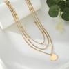Hip Hop Gothic Thick Chain Collar Necklace For Women Multi Layered Metal Girls  Party Jewelry Gift