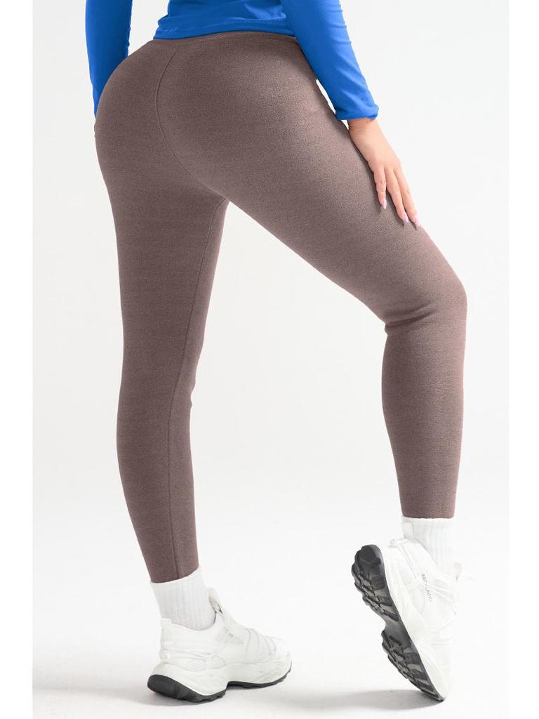Women's High Waist Thermal Fleece Yoga Pants for Autumn and Winter - Hip Lift & Base Layer Fitness Leggings