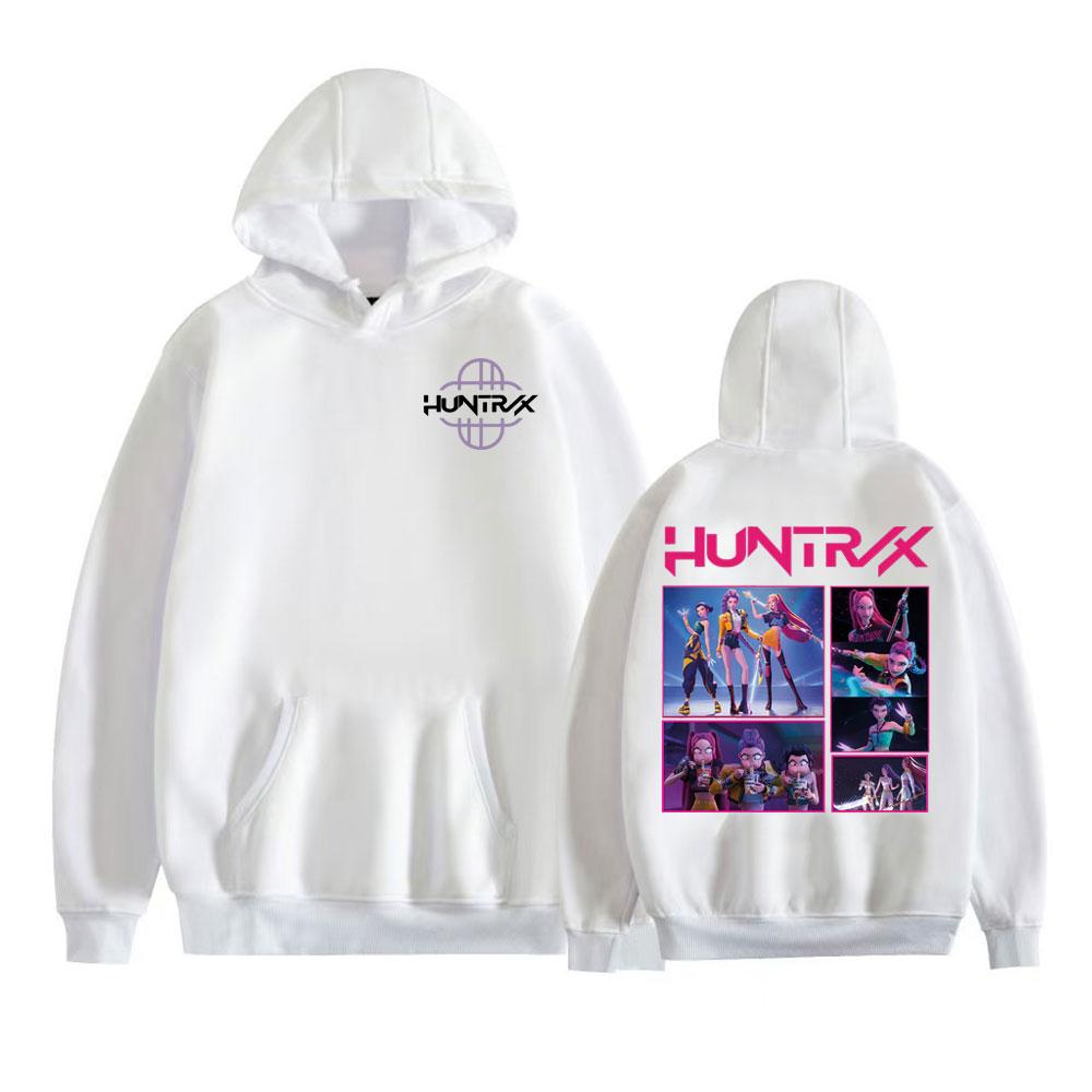 KPop Demon Hunters Guerreras Graphic Hoodies Men Women Clothing Fashion Cartoon Sweatshirt Aesthetic Casual Pullovers Streetwear