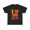Herren- und Damen-T-Shirts Ich liebe Speck