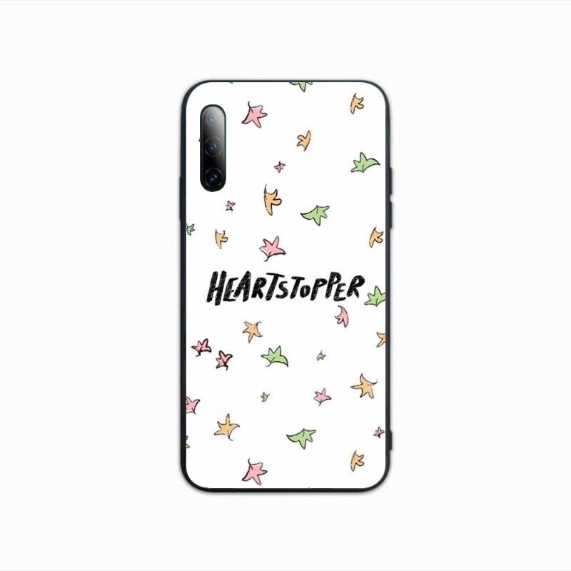 Heartstopper Phone Case For Samsung A91 A81 A73 A72 A71 A30S A20 A12 A13 A52 A53 4G 5G Soft Black Phone Cover