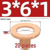 National Standard Red Copper Gasket Seal Ring and Flat Washer M3-M60mm for Marine Instruments