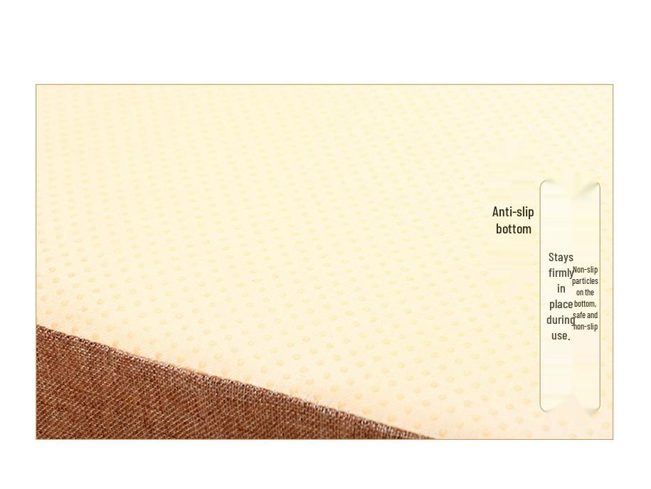 Thickened Meditation & Prostration Zafu Cushion: Removable, Washable Kneeling Mat