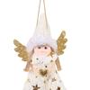 Yousheng Christmas Tree Ornament Deer Angel Doll Design Hanging Ornament Party Home Wall Door Hanging Ornament